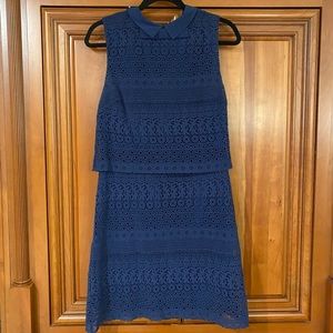 Alice and Olivia Lace Tiered Dress